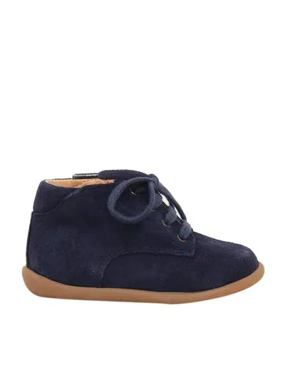 Pom D'api Stand-up Derby Shoes In Blue