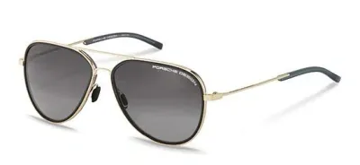 Porsche Design Sunglasses In Gold