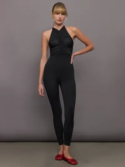 Port De Bras Icon Unitard In Black