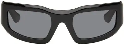 Port Tanger Black Andalucia Sunglasses In Black/black