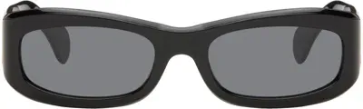 Port Tanger Black Saudade Sunglasses In Black/black