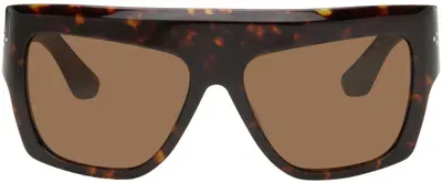 Port Tanger Brown Hal Sunglasses In Mhyrhh/tobacco