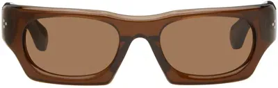 Port Tanger Brown Kerewan Sunglasses In Bunaa/tobacco