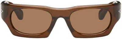 Port Tanger Brown Kerewan Sunglasses In Bunaa/tobacco