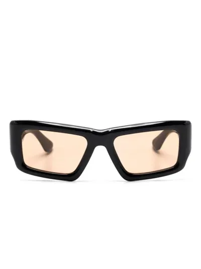 Port Tanger Sabe Sonnenbrille Mit Eckigem Gestell In Black