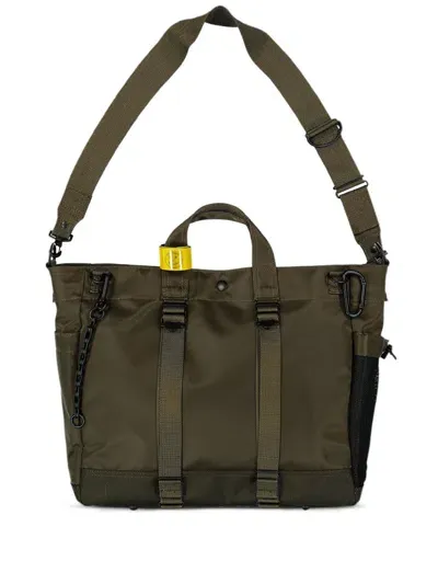 Porter-yoshida & Co Port Ride Tote Bag In Green