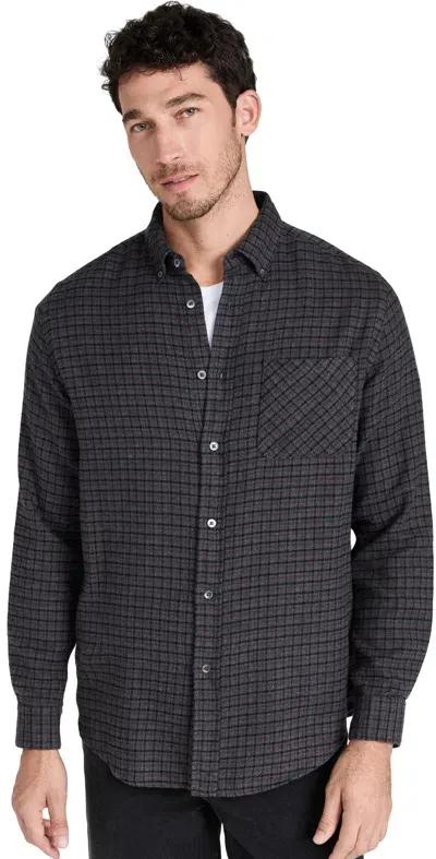 Portuguese Flannel Port Shirt Grey