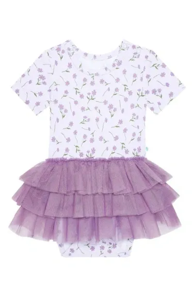 Posh Peanut Babies'  Kids' Jeanette Tulle Tutu Dress In Open Purple