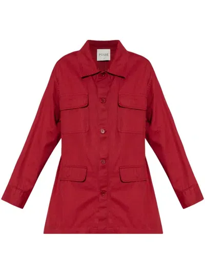 Posse Lila Jacket In Red