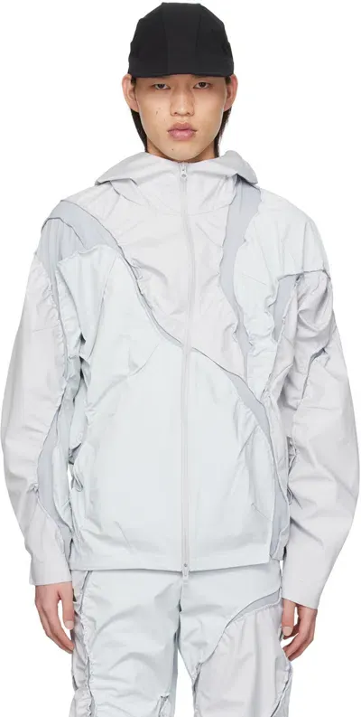 Post Archive Faction (paf) Gray 6.0 Technical Left Jacket In Ice