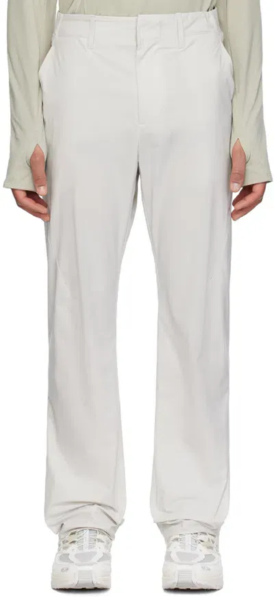 Post Archive Faction (paf) Off-white 6.0 Right Technical Trousers In Ivory