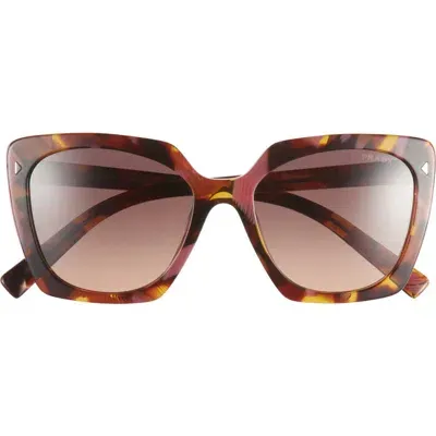 Prada 52mm Square Sunglasses In Brown