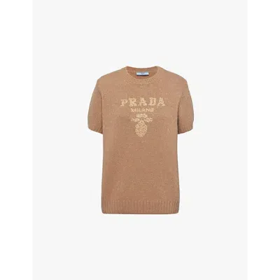 Prada Wool In Brown