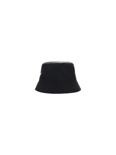 Prada Bucket Hat In Black