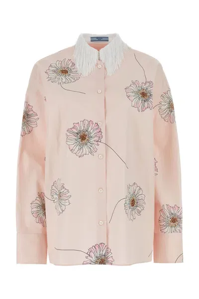 Prada Camicia-38 Nd  Female In Floral