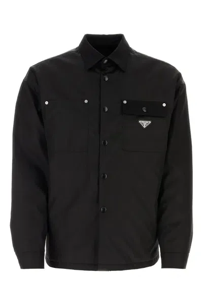 Prada Camicie-s Nd  Male In Black