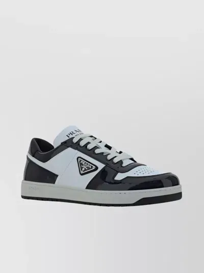 Prada Downtown Low-top Sneakers In Black