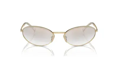 Prada Eyewear Cat In Gold