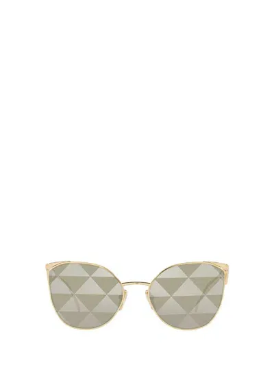 Prada Eyewear Sunglasses In Gold