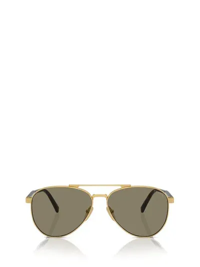 Prada Eyewear Sunglasses In Gold