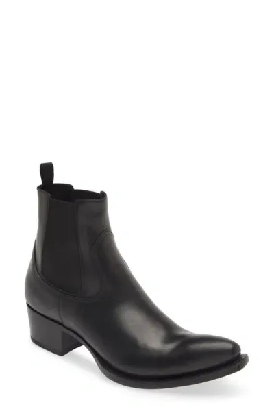 Prada Hammer Western Boot In Nero