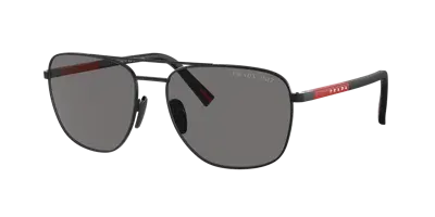 Prada Linea Rossa Man Sunglass Ps 54zs In Dark Grey Polar