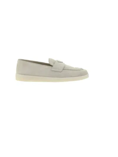 Prada Loafers In Cream