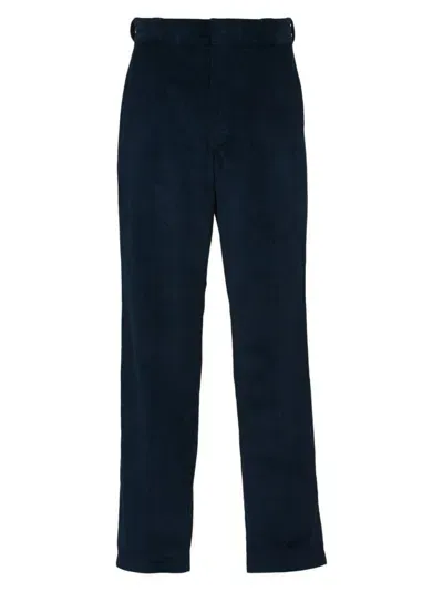 Prada Corduroy Pants In Blue