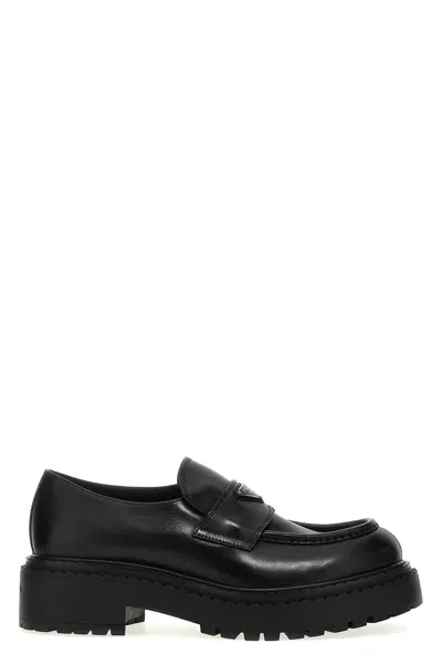 Prada Flat Shoes In Black