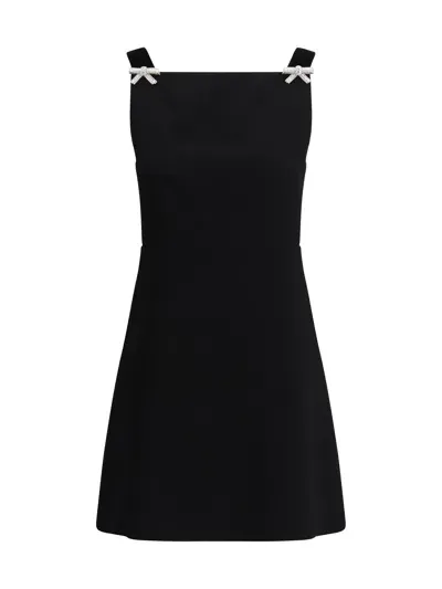 Prada Mni Dress In Nero