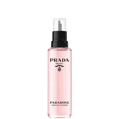 Prada Paradoxe Virtual Flower Eau De Parfum Refill 100ml In White