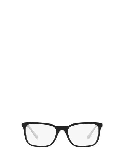 Prada Rectangular Frame Glasses In 1ab1o1