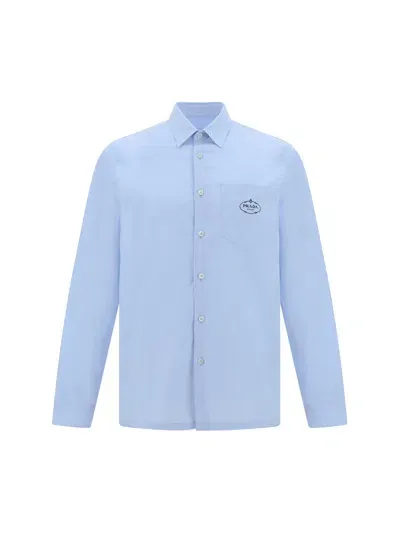 Prada Shirt In Blue