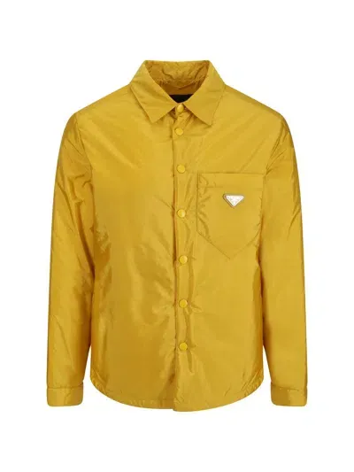 Prada Shirts In Yellow