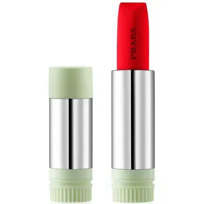 Prada Soft Matte Rouge Lipstick Refill 3.8g (various Shades) - R128 - Granato In White