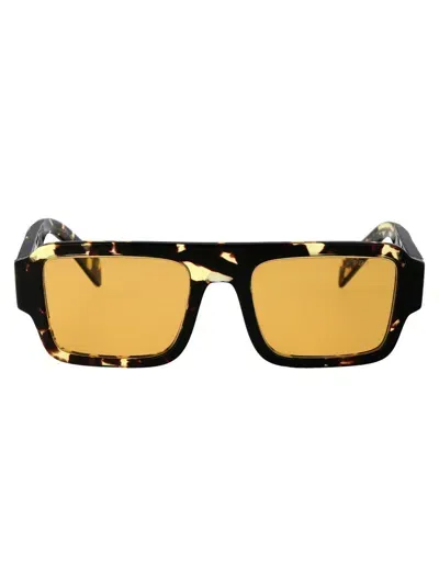 Prada Square Frame Sunglasses In 16o10c