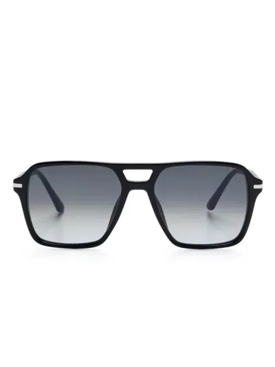 Prada Square-frame Sunglasses In Black