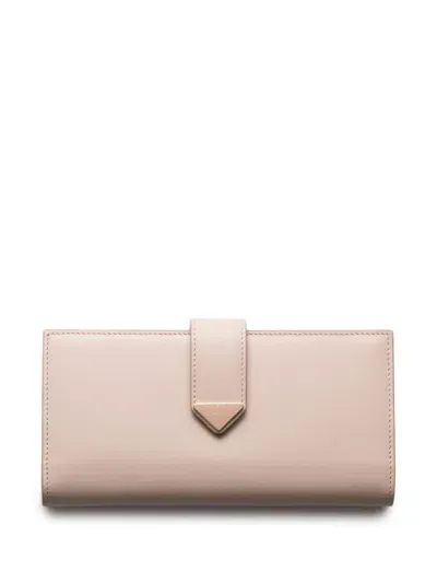 Prada Strap Fastening Wallet In Neutrals