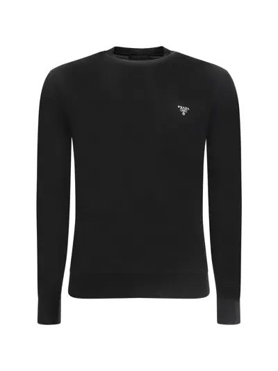 Prada Sweater In Black