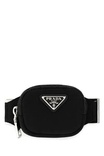 Prada Triangle In Black