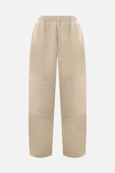 Prada Logo Track Pants In Brown