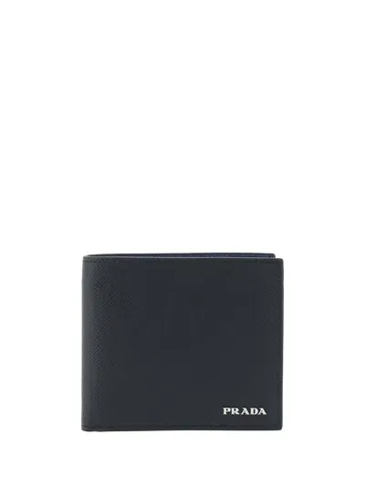 Prada Wallet In Nero+baltico