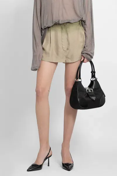 Prada Woman Beige Shorts