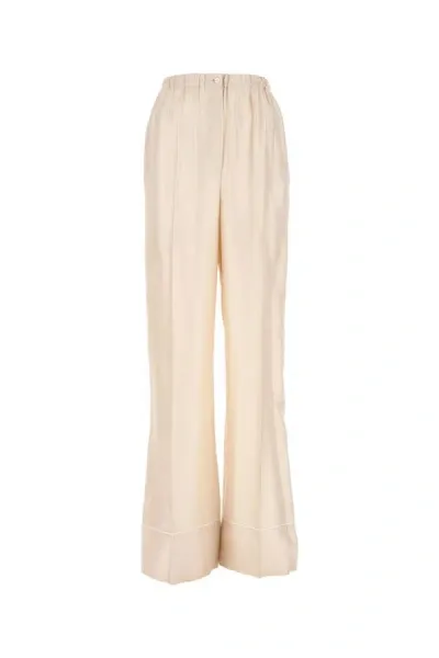 Prada Pantalone-40 Nd  Female In White