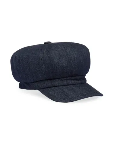 Prada Denim Hat In Blue