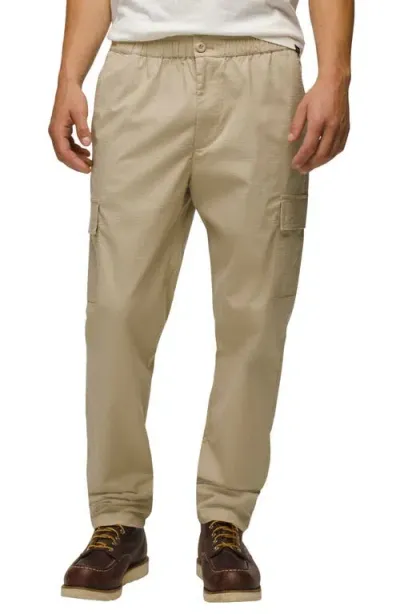 Prana Palisades Organic Cotton Blend Cargo Pants In Sandstone