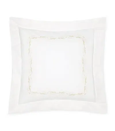 Pratesi Icona Square Pillowcase In White