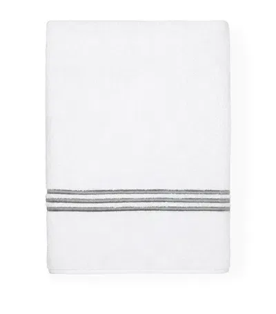 Pratesi Tre Righe Hand Towel In Gray