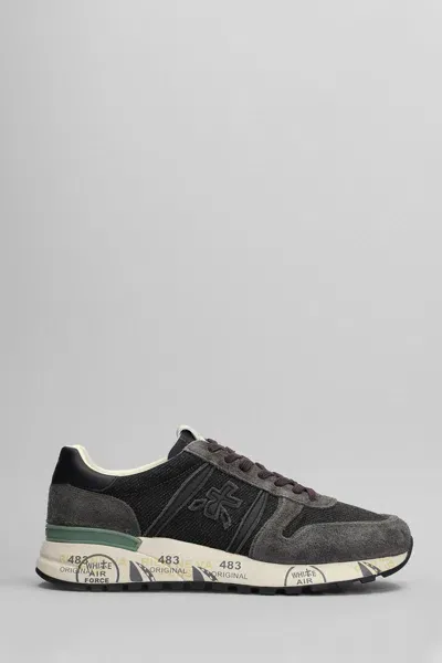 Premiata Lander Sneakers In Black