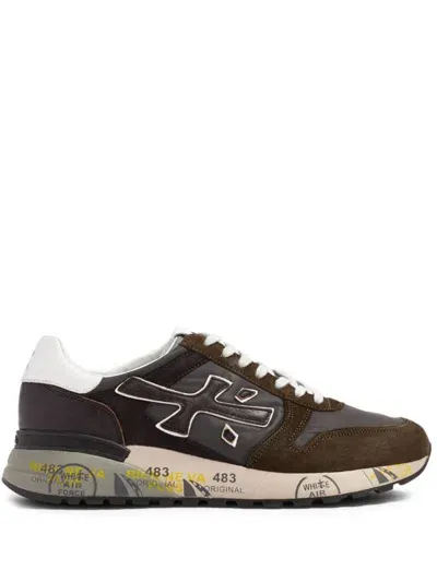 Premiata Mick Low-top Sneakers In Brown